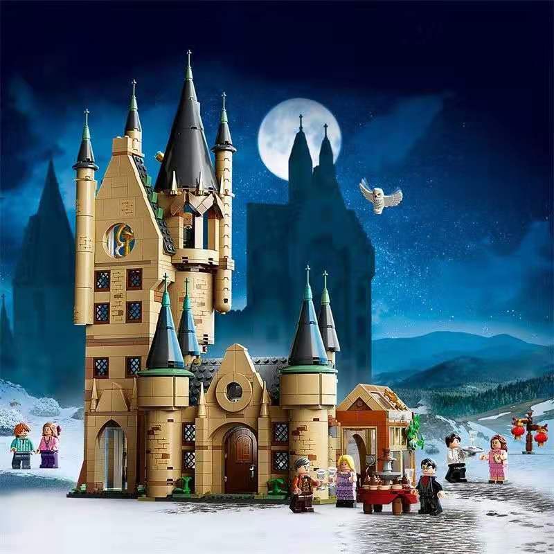 Đồ chơi Lắp ráp Mô hình Harry poter NEW Magic Astronomy Tower Castles 19023
