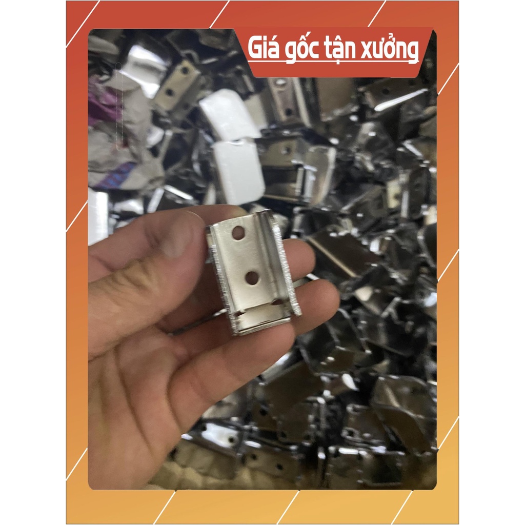 Cốc đỡ thanh hộp inox ⚡ GIÁ SỐC ⚡ Cốc đỡ bắn trực tiếp vào tủ chắc chắn, chất liệu cao cấp