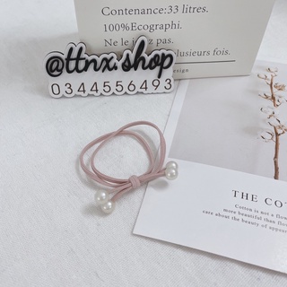 Chun buộc tóc nơ các mẫu