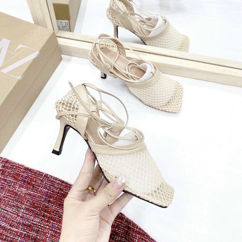 giày sandal lưới quấn cổ botega