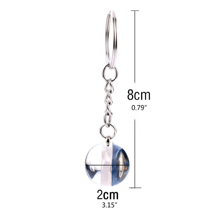 Móc Chìa Khóa Xe SUV Hai Mặt Sử Dụng Năng Lượng Mặt Trời Thời Trang