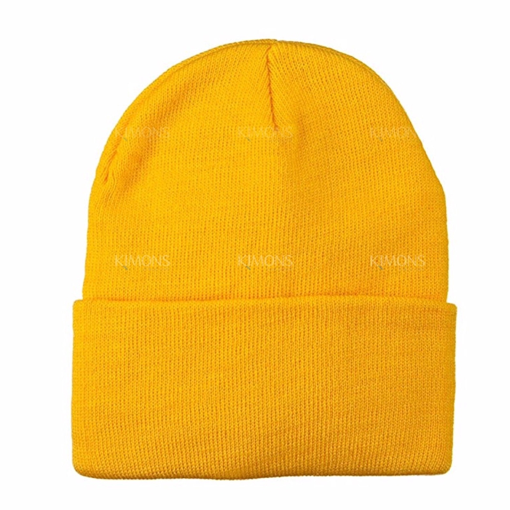 Mũ len beanie giữ ấm cho nam và nữ