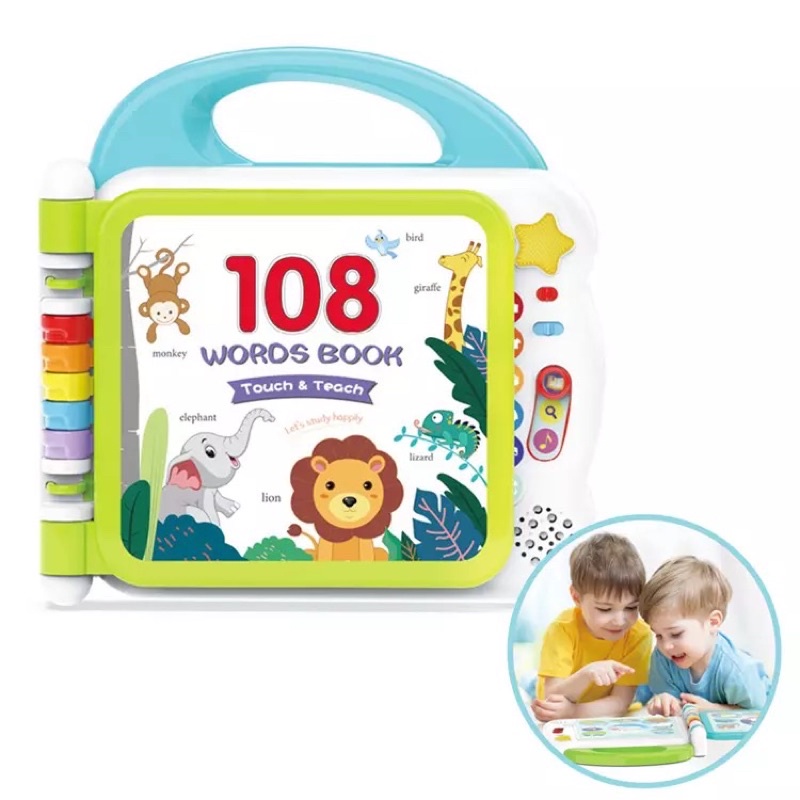 Sách Âm Thanh 108 WORDS BOOK