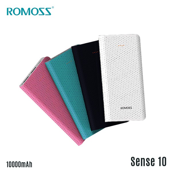 Sạc dự phòng Romoss Sense10  10.000mah ♥️Freeship♥️ Giảm 30k khi nhập MAYT30 - Pin sạc dự phòng Romoss siêu mỏng