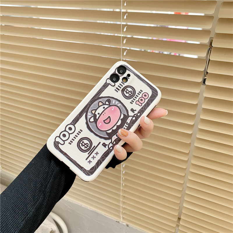 Ốp điện thoại hình bò sữa dễ thương cho iPhone 7/8/SE2 4.7 7/8 Plus 5.5 X/XS XR XS MAX 11 11Pro 11Promax 12mini | BigBuy360 - bigbuy360.vn