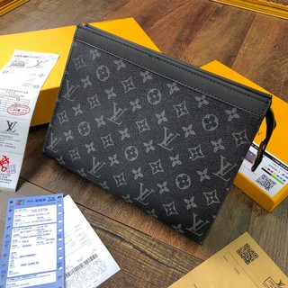 Ví Cầm Tay NamHoa Đen-Ví Cầm Tay