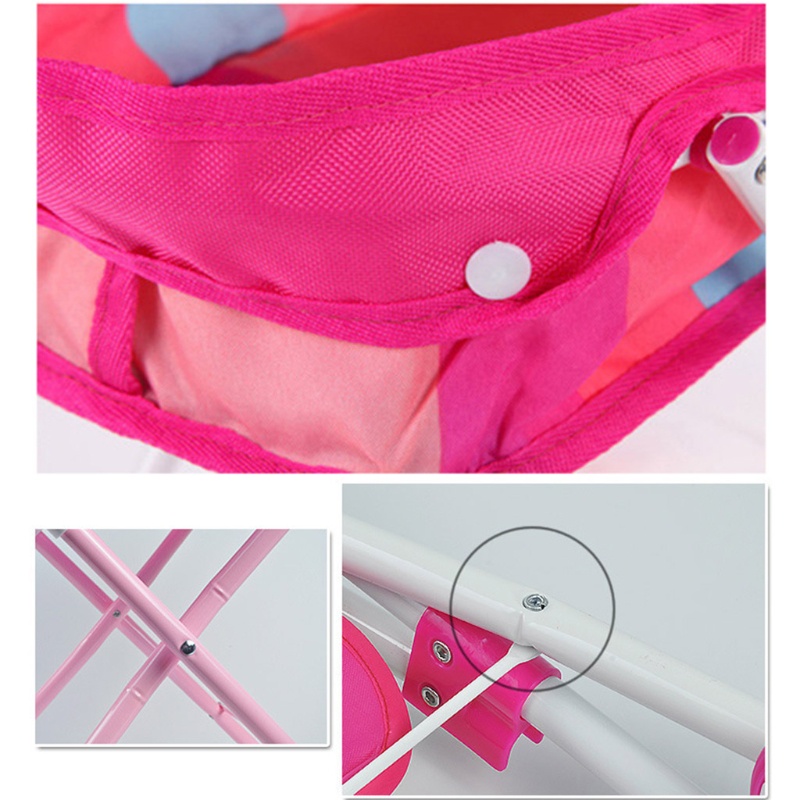 Xe Đẩy Em Bé Dễ Thương Dùng Trang Trí Nhà Búp Bê