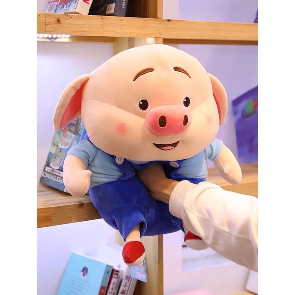Thú Nhồi Bông Lợn Xanh Siêu Đáng Yêu