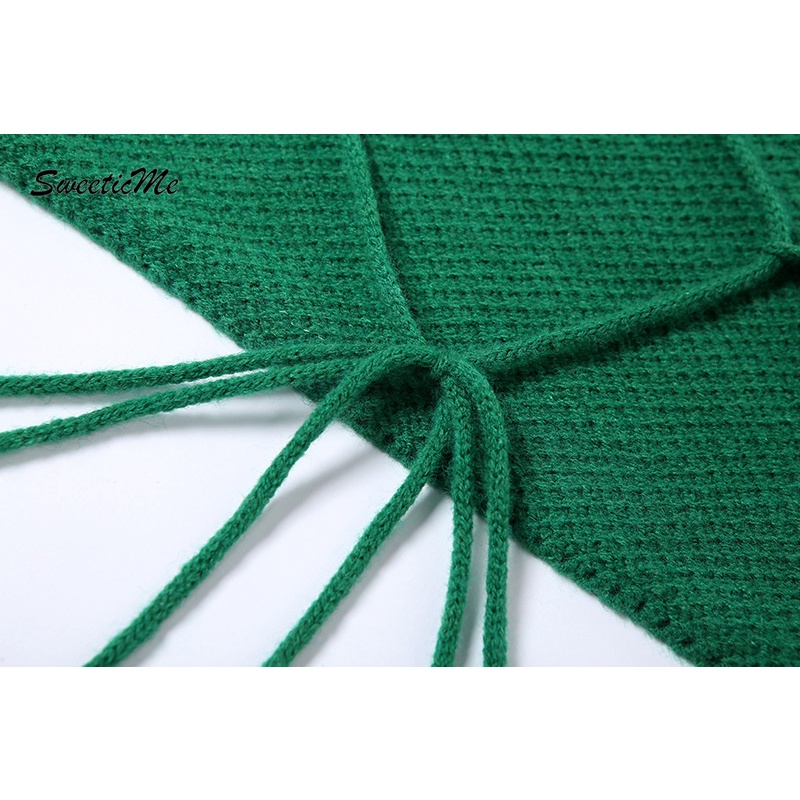 Áo dệt kim hai dây dáng ôm phối ren thời trang mới cho nữ 2022
 | BigBuy360 - bigbuy360.vn