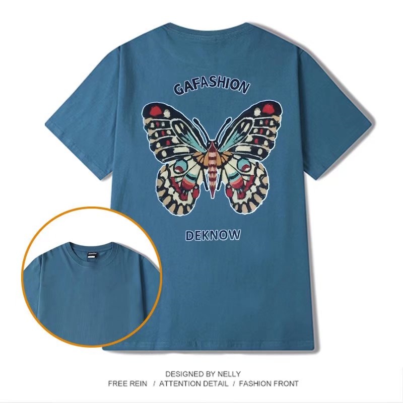 Áo Thun Tay Ngắn In Chữ Mới Dành Cho Nam Size M-8XL