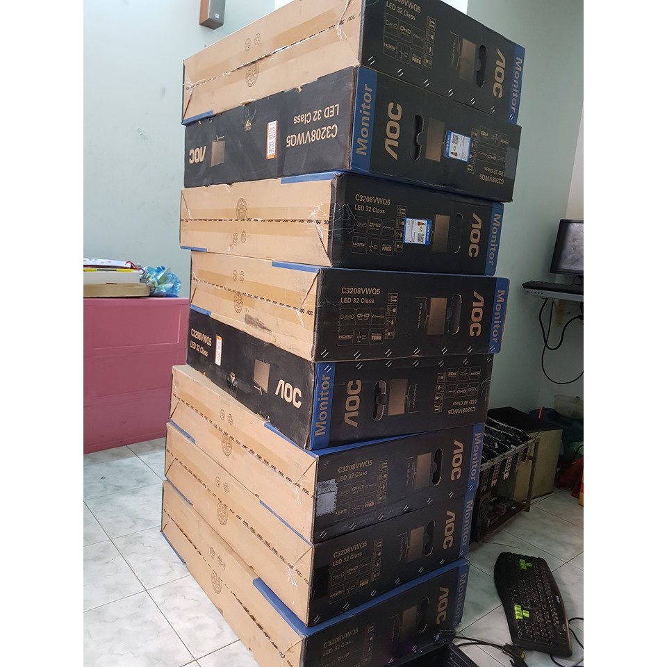 Màn hình AOC C3208VWQ5 cong 1800r độ phân giải 2K new 100% BH03T | BigBuy360 - bigbuy360.vn