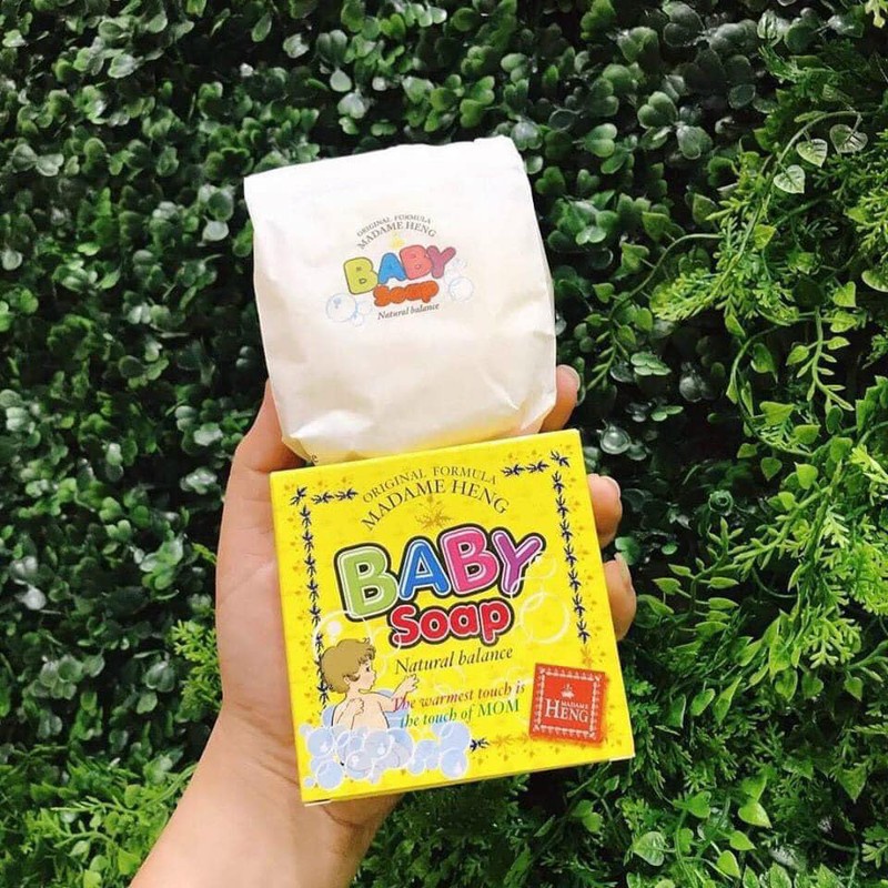 XÀ PHÒNG BABY SOAP MADAME HENG NGỪA RÔM SẨY VÀ DỊ ỨNG THÁI LAN CHÍNH HÃNG - 9014