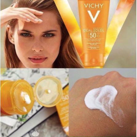 Kem chống nắng Vichy SPF 50 Ideal Soleil Emulsion Anti-Brillance mã MP47 | BigBuy360 - bigbuy360.vn