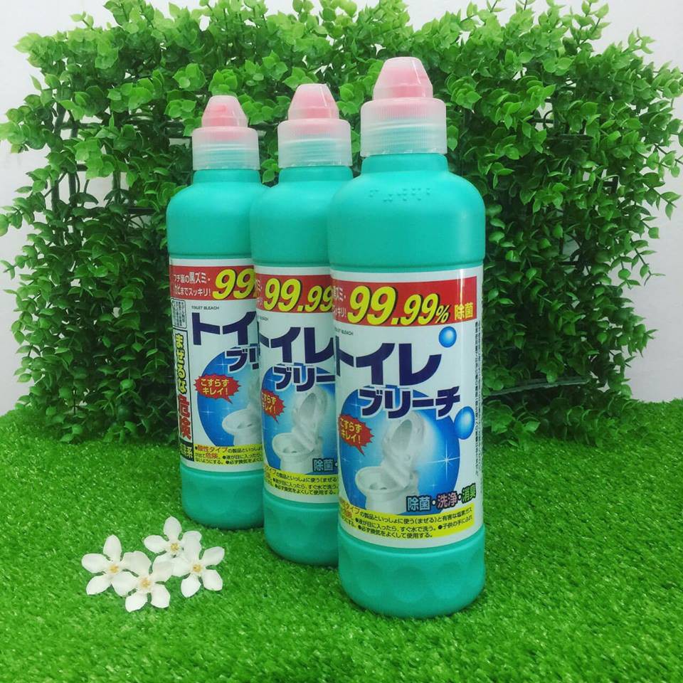 Nước tẩy rửa nhà vệ sinh toilet Rocket Soap Nhật Bản 500g tiết kiệm thời gian và công sức