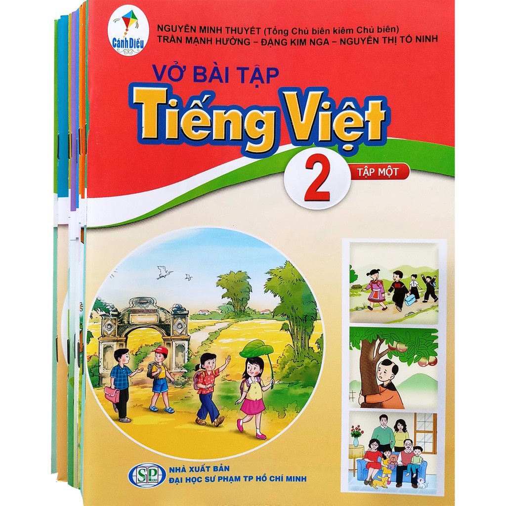 Bộ sách giáo khoa và sách bài tập lớp 2 - chương trình cánh diều (gồm 17 quyển)