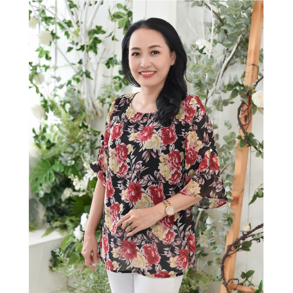 Madam Sotoni - Thời trang trung niên - Áo kiểu nữ trung niên - VBDO706