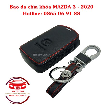 Bao da chìa khóa Mazda 3 2020