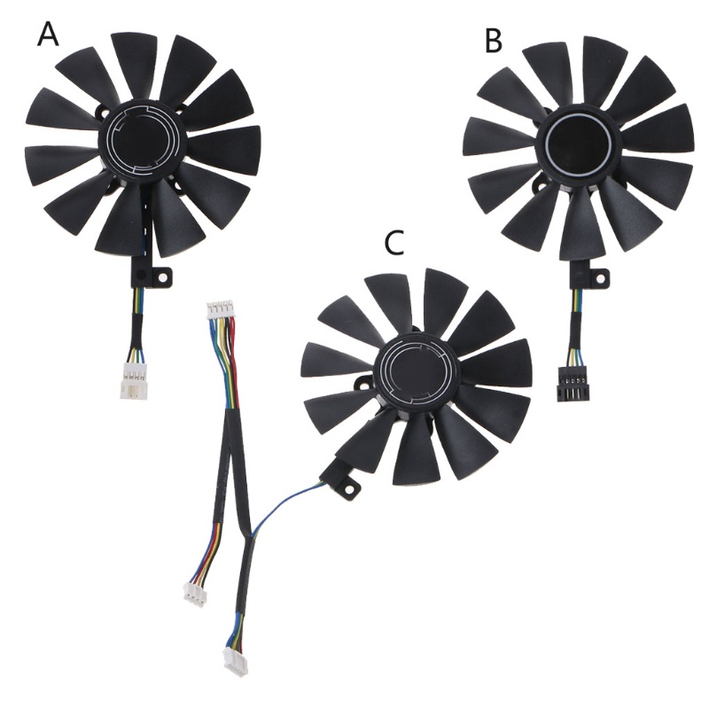 Quạt Tản Nhiệt Thẻ Đồ Họa 88MM FDC10U12S9-C Cho Gigabyte GTX 1050 1060 1070 960 RX 470 480 570 580