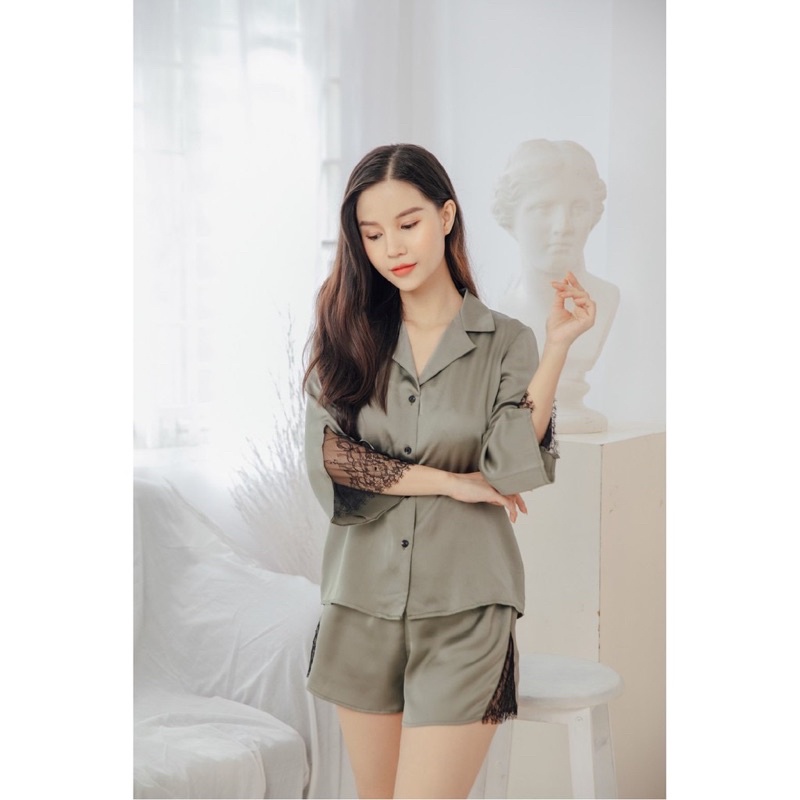 Bộ ngủ ren Gigi các màu