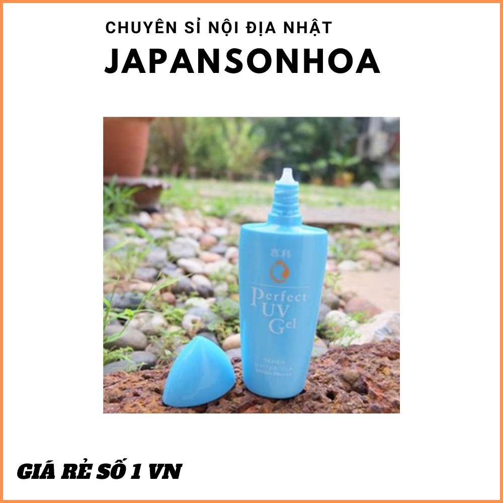 Gel chống nắng Senka spf50++ 80g CHÍNH HÃNG che chắn và bảo vệ da khỏi tia tử ngoại có hại