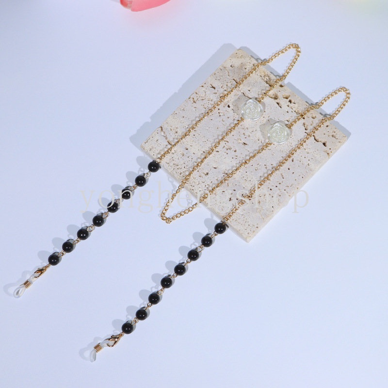 Dây Đeo Mắt Kính Chống Thất Lạc Bằng Kim Loại Thời Trang