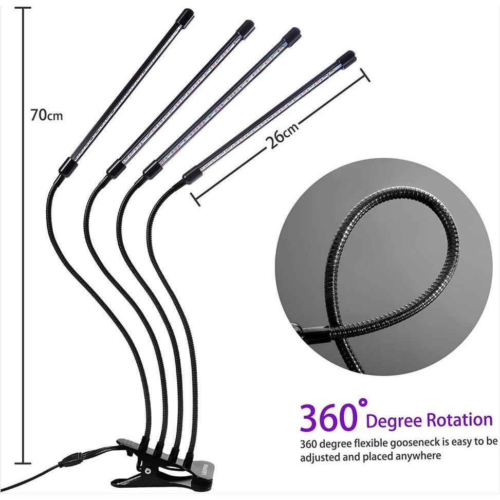 Đèn LED UV Kích Thích Tăng Trưởng Cho Cây Trồng Chất Lượng Cao