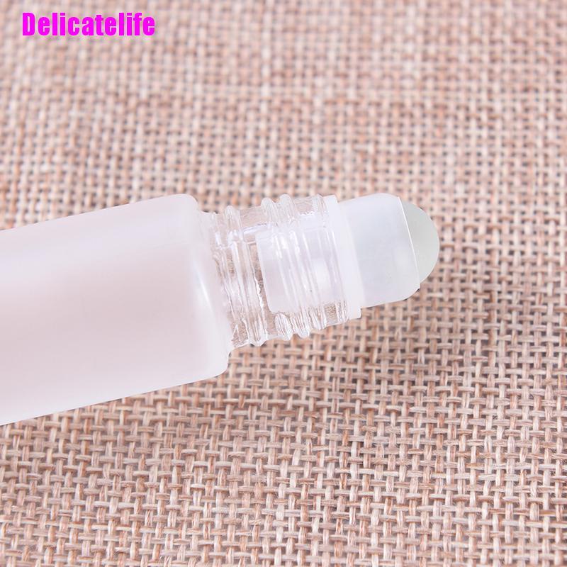 [Hàng mới về] Chai rỗng đựng nước hoa 10ml có đầu lăn bằng nhựa tiện dụng