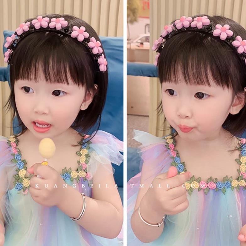 Bờm tóc Hàn quốc đính hoa quả cho bé gái ,đáng yêu ,có kẹp giữ tóc ,nhựa CAO CẤP, mẫu mới nhất 2021 HÀNG SẴN
