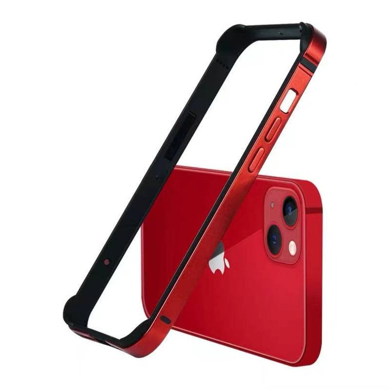 Ốp Điện Thoại Silicon Viền Kim Loại Màu Xanh Lá Cho iPhone 13 12 Pro Max 12 13