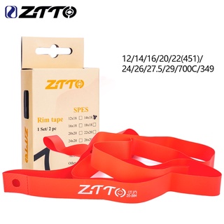  ZTTO 1 Cặp MTB Đường Núi Xe Đạp Nylon Vành Băng Ống Bên Trong Cho 12 14 16 20 22 24 26 27.5 29 Inch 700c Bánh Xe Đạp Vành Dải 