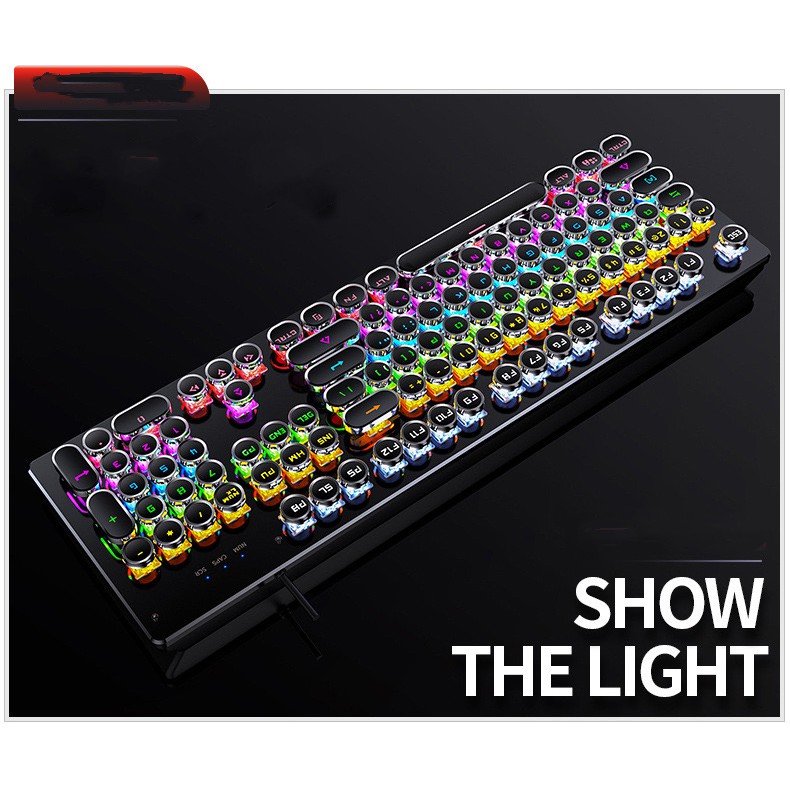 Bàn Phím Cơ Gaming Cho PC, Laptop Cao Cấp T907 Esports Pro Nâng Cấp Có 20 Chế Độ Led RGB Khác Nhau Chiến Mọi Game | BigBuy360 - bigbuy360.vn