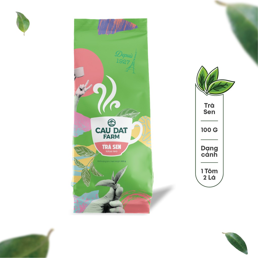 Trà Sen Cầu Đất - Gói 100g