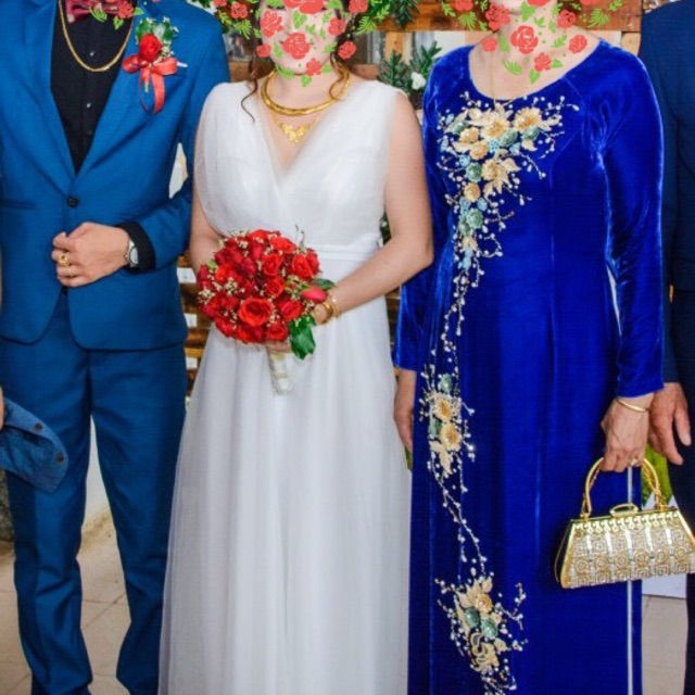 Váy trắng dự tiệc, váy cưới, váy nhẹ nhàng chất voan  ..hình thật 100%