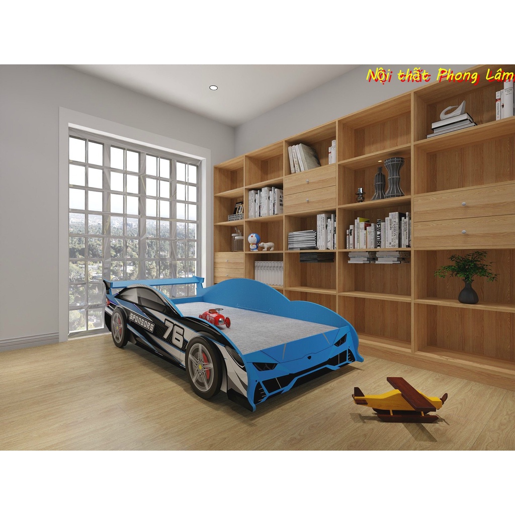 Giường ô tô cho bé trai