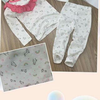 Combo 4 bộ cotton dành cho bé gái