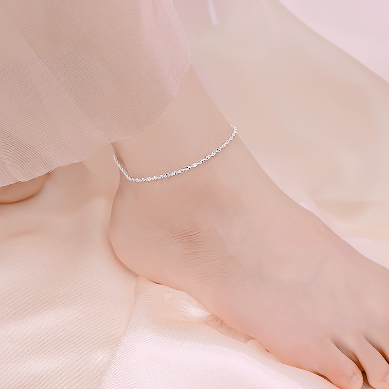 Ahellogirl Vòng đeo tay màu bạc nữ tính hình rắn