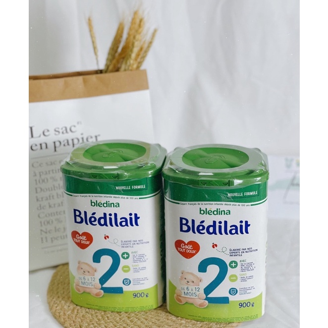 Sữa bột Bledilait Pháp số 1 2 3 4 900g date 2023