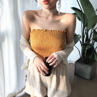 áo cúp ngực croptop