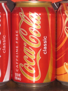 12 lon Cocacola classic ko caffeine