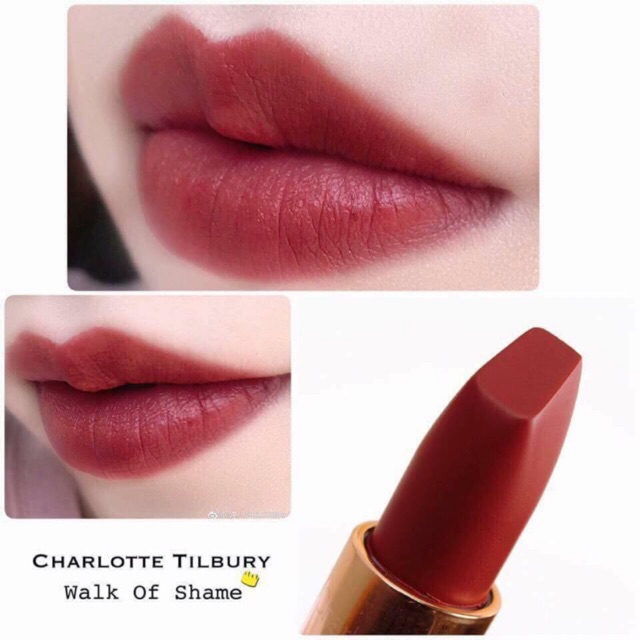 <Anh3> Son Charlotte Tilbury WALK OF SHAME - đỏ đất quý phái / chuẩn Authentic