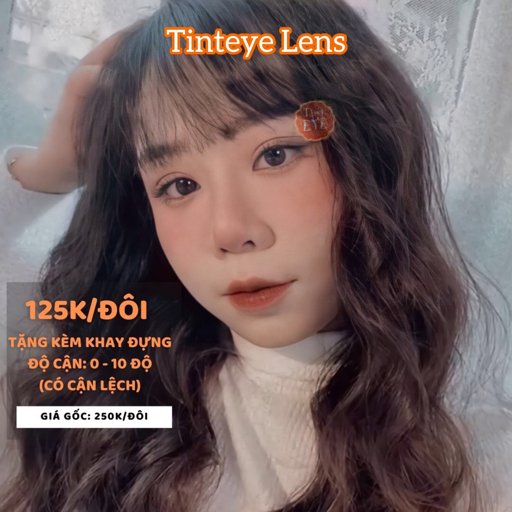 [OFF 50%: 125K/Đôi] 5 mẫu kính áp tròng tự nhiên Tinteye Lens 0 - 8 độ