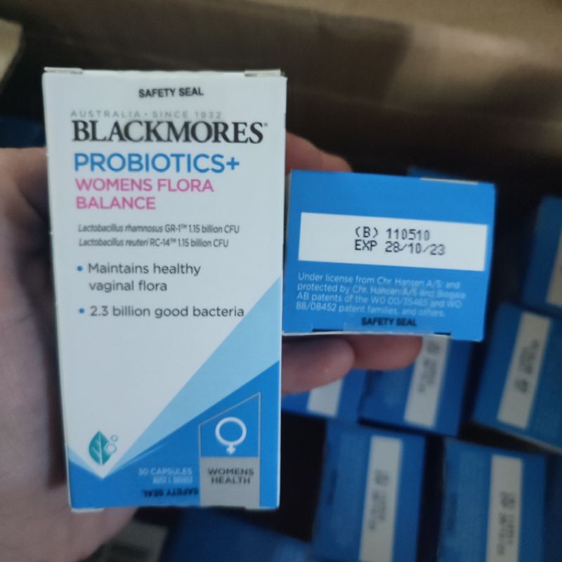 Men Vi Sinh phụ nữ probiotic for women flora 30Viên cân bằng lợi khuẩn - Blackmores Probiotics+ Womens Flora Balance