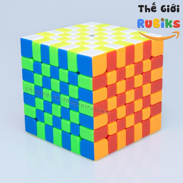 Rubik 7x7 YJ MGC 7x7 Có Nam Châm Stickerless Rubic Không Viền 7 Tầng Đồ Chơi Trí Tuệ