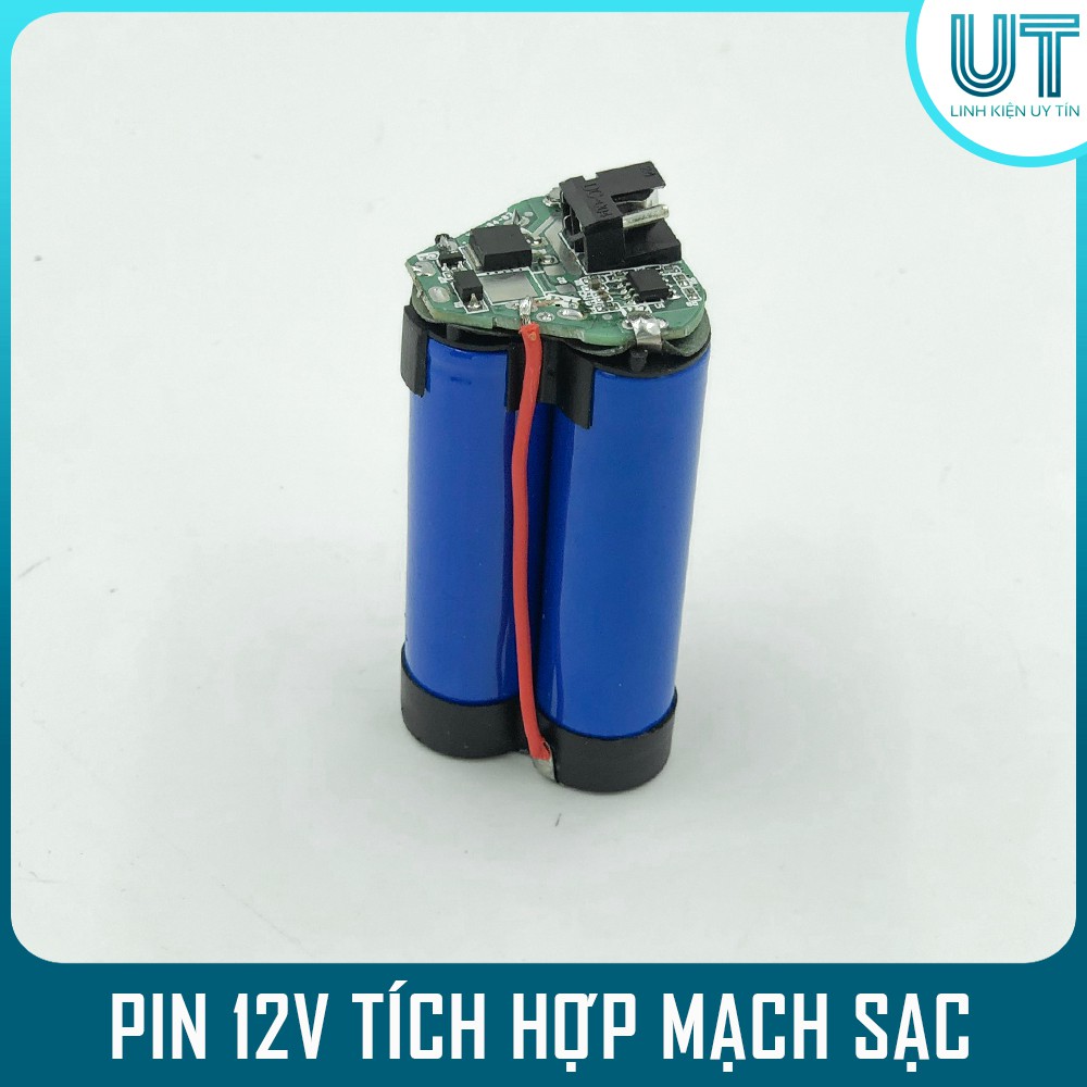 Bộ pin sạc dự phòng 12V 1500mAh tích hợp mạch sạc