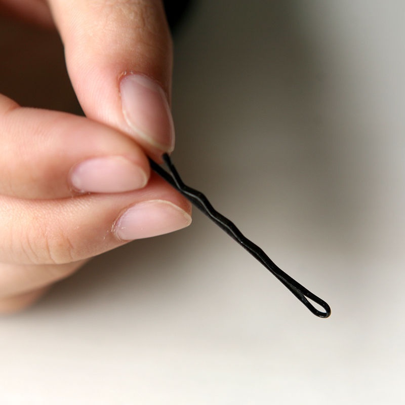 Set 60 Kẹp Tóc Màu Đen Đơn Giản Cho Nữ