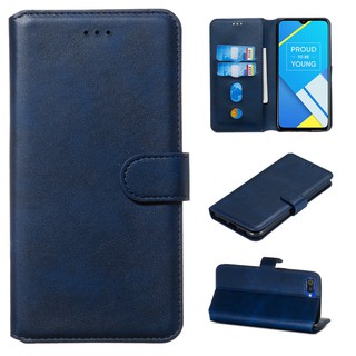 Bao da điện thoại chất lượng cao đơn giản cho Oppo Realme C2/A1K X/K3 X2Pro