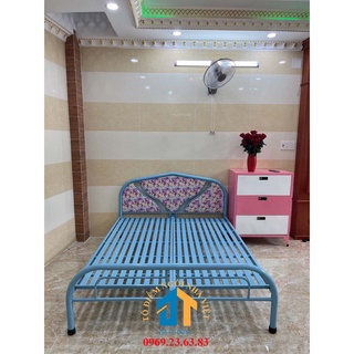 Giường sắt giá rẻ nhiều kích thước - đại thành