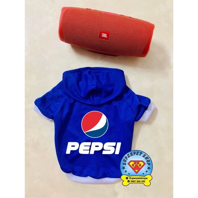 ÁO THÚ CƯNG LOGO NƯỚC NGỌT PEPSI SIÊU XINH GIÁ RẺ