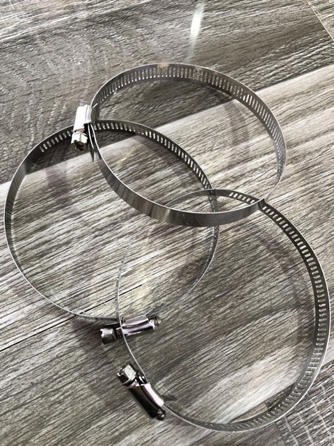 Sản phẩm gia đình làm: Combo 50 cái đai xiết I nốc,quai nhê inox cỡ 90-110mm