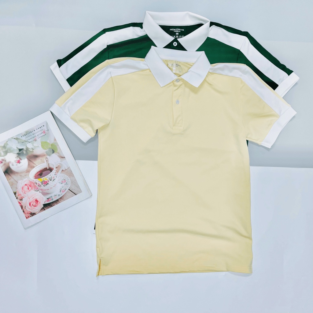 (HCM) ÁO THUN POLO TAY NGẮN THỜI TRANG HÀN QUỐC SIÊU HOT , CỔ BẺ CỰC XỊN KOKO MI FASHION